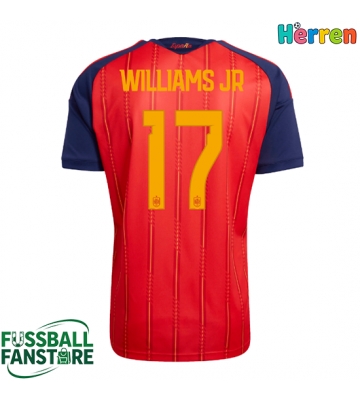 Spanien Nico Williams #17 Replik Heimtrikot WM 2026 Kurzarm